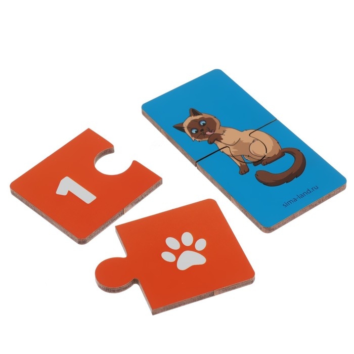 Пазлы для малышей &laquo;Умные зверята&raquo;