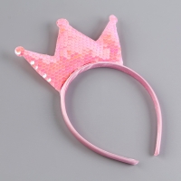 Карнавальный набор «Стильная принцесса»: ободок, платье розовое с короной, рост 98 см Карнавальный набор «Стильная принцесса»: ободок, платье розовое с короной, рост 98 см