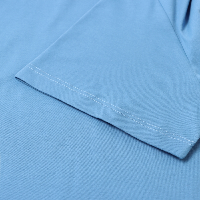 Футболка мужская, цвет голубой, размер 54