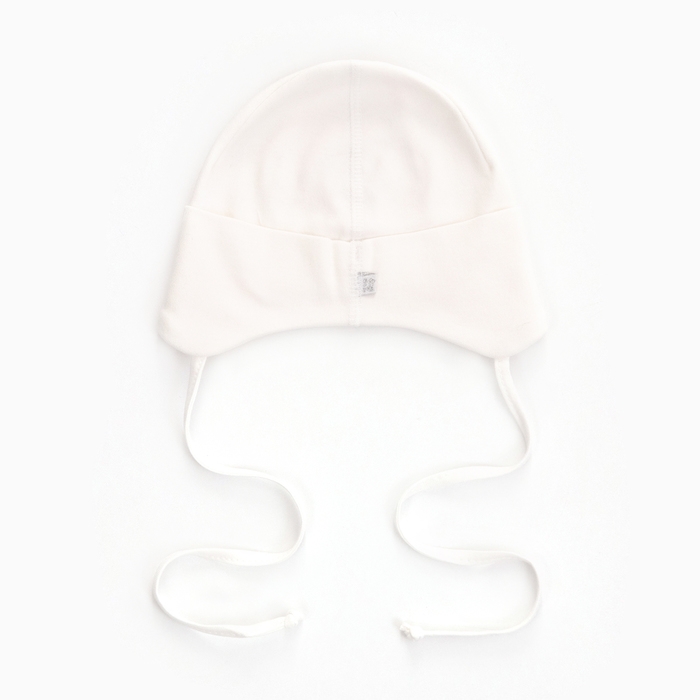 Шапка детская, цвет молочный, размер 40-42 Шапка детская, цвет молочный, размер 40-42