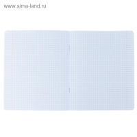 Тетрадь 48 листов в клетку "Настоящий футбол", обложка мелованный картон, гибридный лак, МИКС