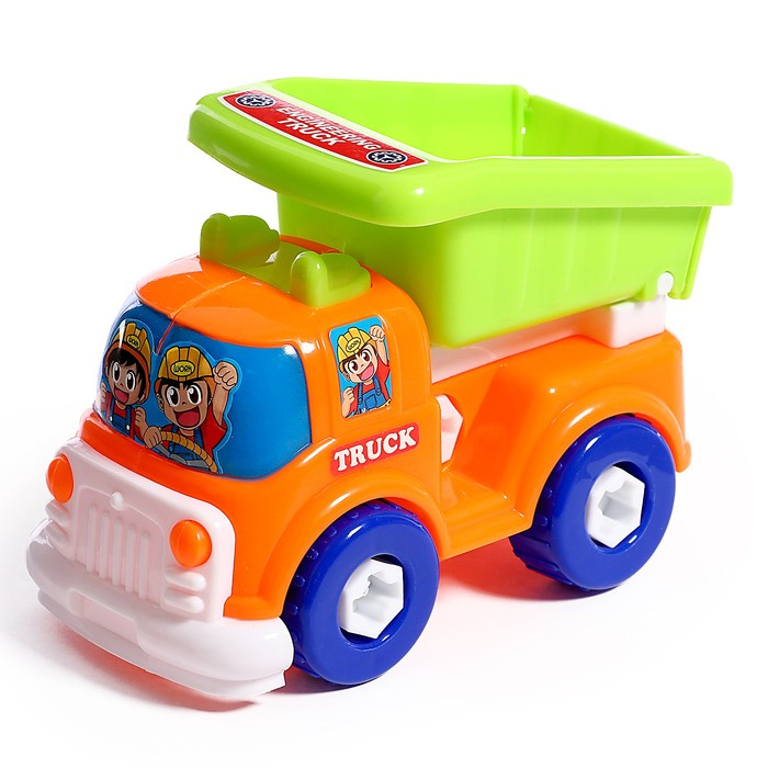 Конструктор винтовой &laquo;Эвакуатор с машинкой&raquo;, с отвёрткой и насадкой + знаки