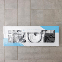 Набор для ванной комнаты «Лофт», 6 предметов, цвет чёрный Набор для ванной комнаты «Лофт», 6 предметов, цвет чёрный