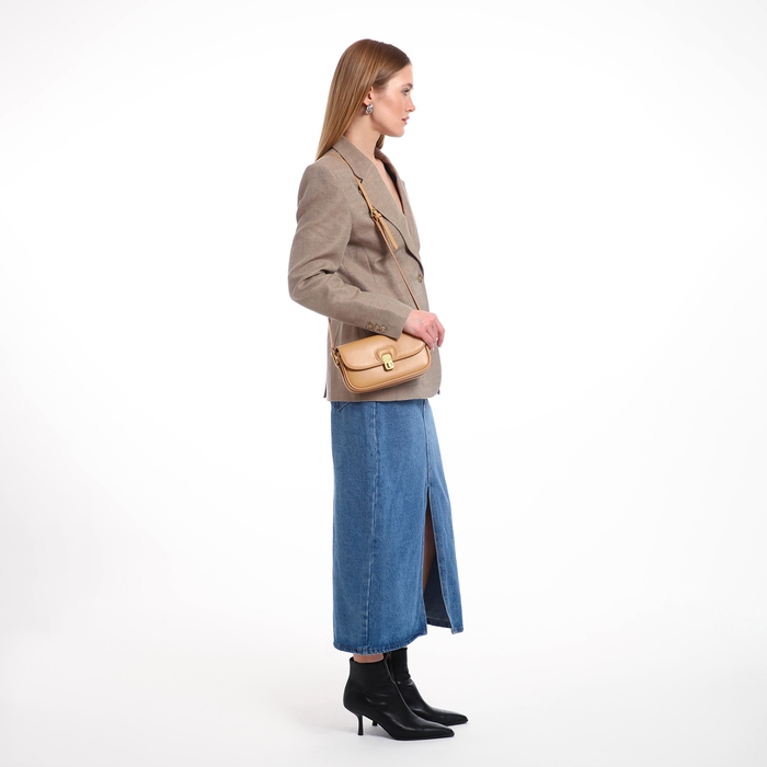 Сумка женская TEXTURA, маленький размер, цвет светло-коричневый Сумка женская TEXTURA, маленький размер, цвет светло-коричневый