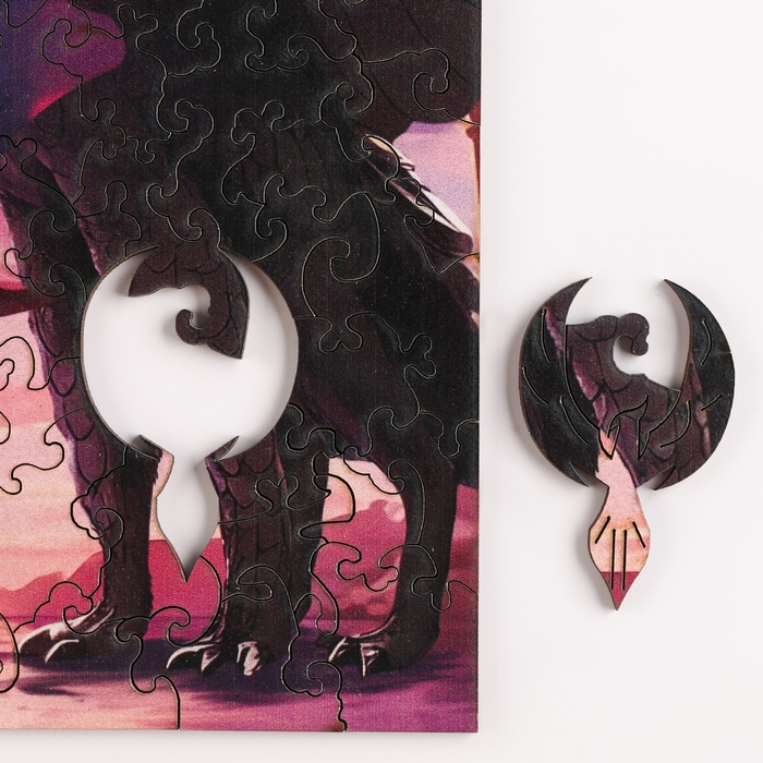 Пазл деревянный фигурный &laquo;Волшебная школа&raquo;, 175 элементов