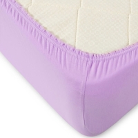 Простыня на резинке &laquo;Купу-купу&raquo;, 90х200х20 см, сиреневый, трикотаж