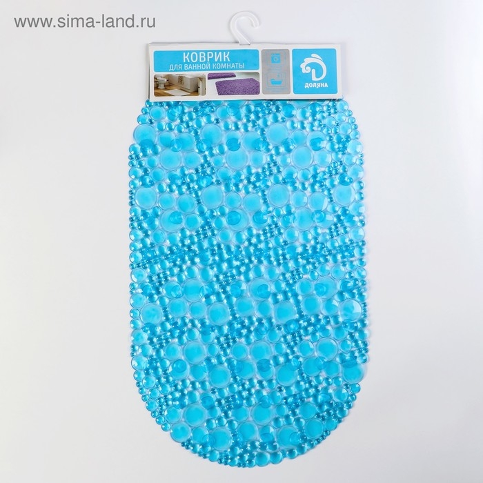 Коврик противоскользящий в ванну на присосках Доляна «Шампанское», 36×68 см, цвет МИКС Коврик противоскользящий в ванну на присосках Доляна «Шампанское», 36×68 см, цвет МИКС