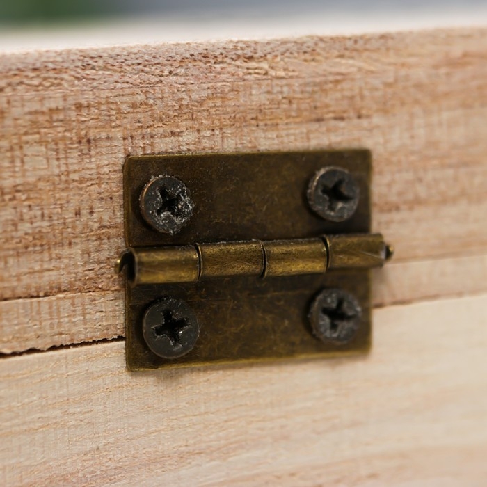 Шкатулка дерево под роспись Шкатулка дерево под роспись "Эйфелева башня" 3,5х19,2х7,2 см