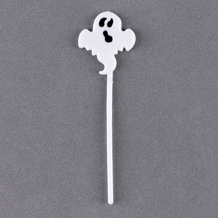Шпажки «Привидение», в наборе 12 шт., цвет белый Шпажки «Привидение», в наборе 12 шт., цвет белый