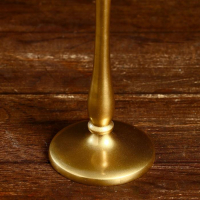 Подсвечник "Алоис" алюминий 8х8х25 см Подсвечник "Алоис" алюминий 8х8х25 см