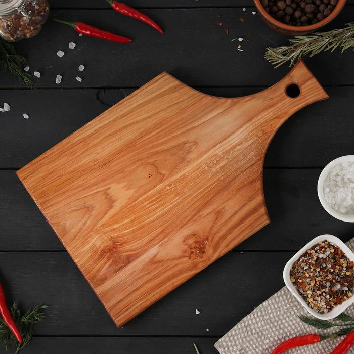 Доска разделочная с ручкой Mаgistrо, 29&times;18&times;1,2 см, дуб