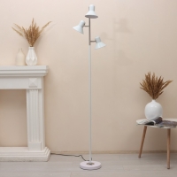 Торшер "Спот" E27 40Вт белый 22х22х173 см