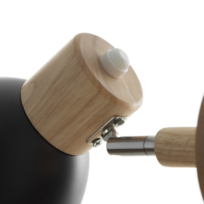 Спот Спот "Аксель" Е27 40Вт черный 15х21 см