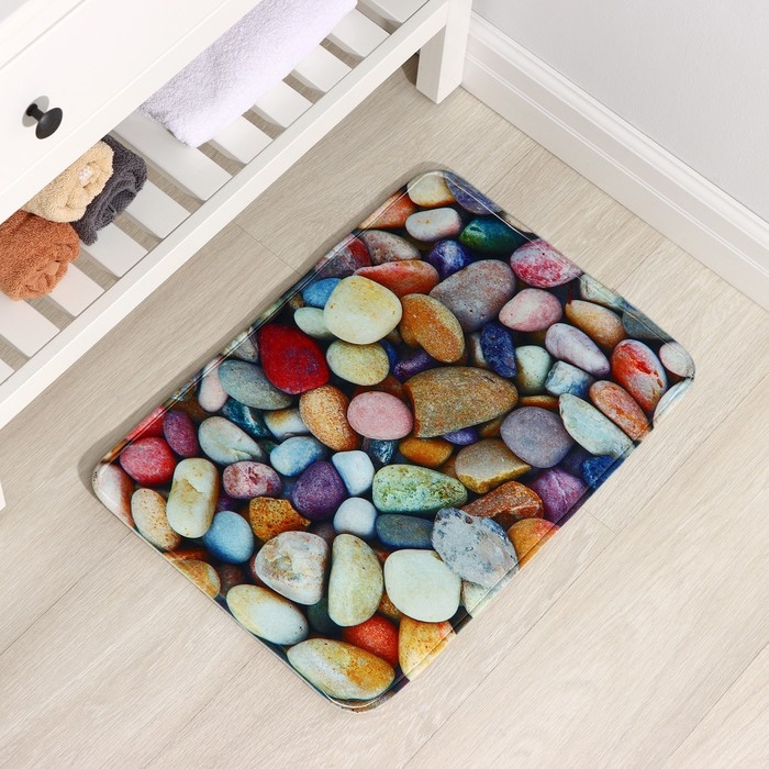 Коврик Доляна «Камни», 40×60 см Коврик Доляна «Камни», 40×60 см