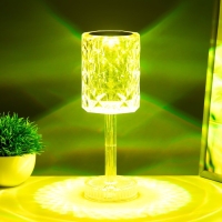 Настольная лампа с ПДУ "Оланди" LED 16 цветов RGB сенсорная USB 8,5x8,5x25 см RISALUX