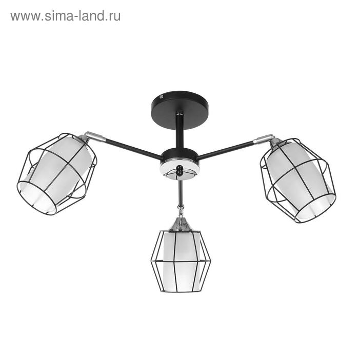 Люстра ГАЛЛОП 9357 3хЕ27 60Вт черный Люстра ГАЛЛОП 9357 3хЕ27 60Вт черный