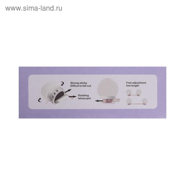 Комплект светильников для подсветки зеркала, 12шт, контроллер, от USB, 3000 - 6500К