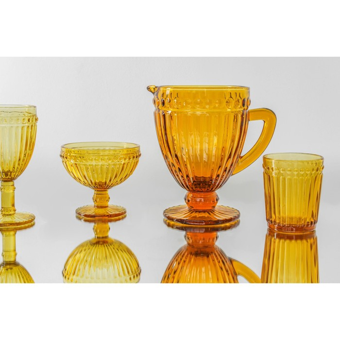 Кувшин для воды стеклянный «Босфор» 1,1 л, цвет жёлтый Кувшин для воды стеклянный «Босфор» 1,1 л, цвет жёлтый