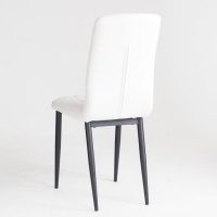 Стул "Квадро", Металл черный/AERO белый