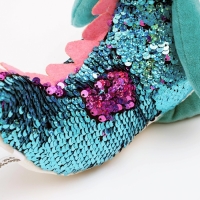 Мягкая игрушка «Дракон», 22,5 см, цвет голубой Мягкая игрушка «Дракон», 22,5 см, цвет голубой