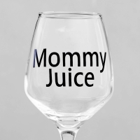 Бокал для вина "Mommy Juice" 350 мл Бокал для вина "Mommy Juice" 350 мл