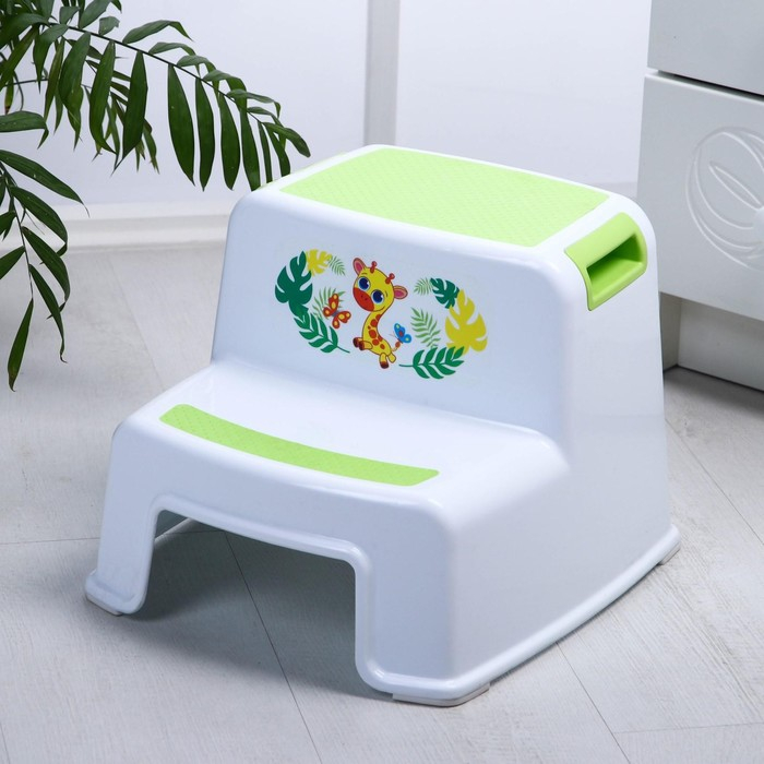 Подставка детская для ног &laquo;Жирафик&raquo;, ступенька
