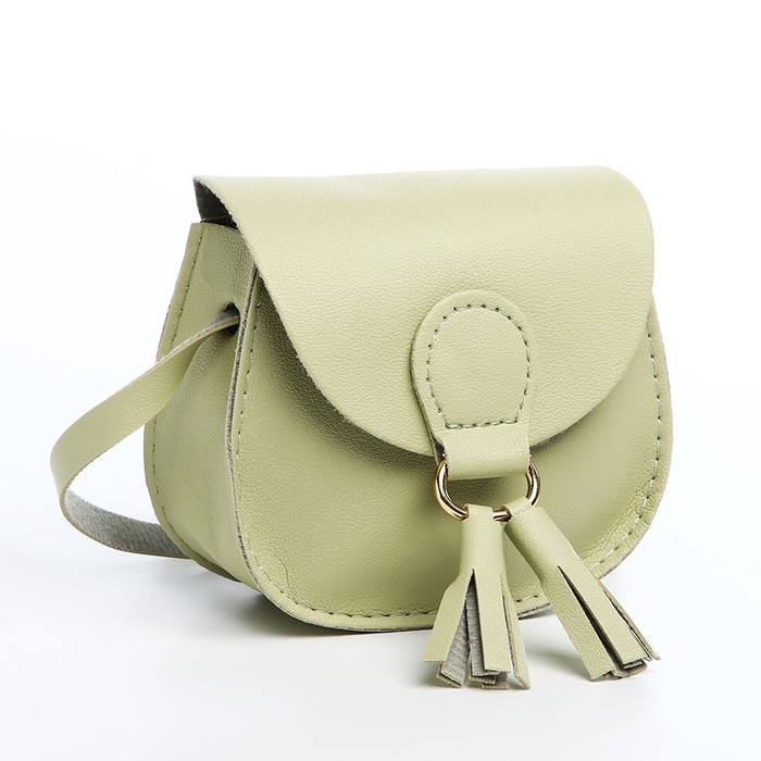 Сумка детская для девочки на магните, цвет зелёный Сумка детская для девочки на магните, цвет зелёный