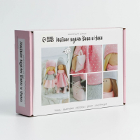 Набор для шитья. Интерьерные куклы своими руками &laquo;Подружки Вики и Ники&raquo;, 30 см