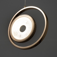 Светильник BayerLux "Инард" LED 12Вт золото 22,5х2,5х22,5 см Светильник BayerLux "Инард" LED 12Вт золото 22,5х2,5х22,5 см