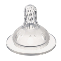 Соска на  бутылочку, антиколиковая, от 0 мес., широкое горло,  медленный поток, &Oslash;50 мм.