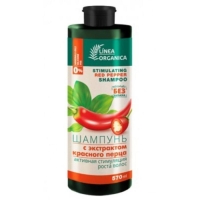 Шампунь VILSEN LINEA ORGANICA с экстрактом перца, активная стимуляция роста волос, 570 мл