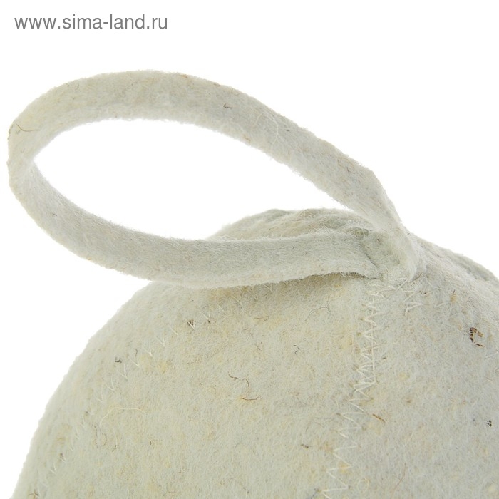 Шапка для бани светлая Шапка для бани светлая