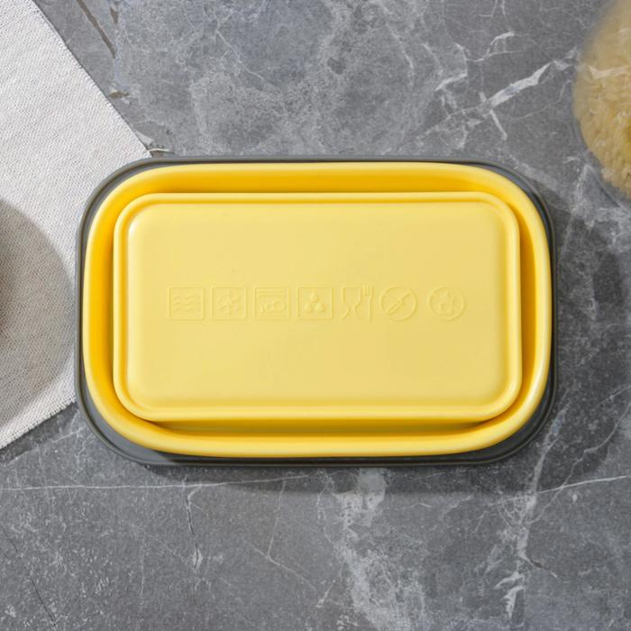 Набор складных контейнеров &laquo;Горы&raquo;, 350 мл, 500 мл