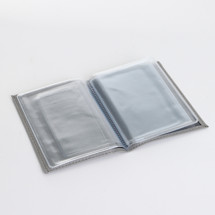 Обложка для автодокументов, цвет серый Обложка для автодокументов, цвет серый