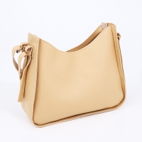 Сумка женская тоут на молнии, цвет бежевый Сумка женская тоут на молнии, цвет бежевый