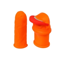 Напальчник с лезвием 90&deg; + 4 защитных напальчника, для сбора урожая, Greengo