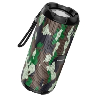 Портативная колонка Borofone BR15, 10 Вт, BT5.0, AUX, FM, microSD, USB, 1200 мАч, цвет хаки Портативная колонка Borofone BR15, 10 Вт, BT5.0, AUX, FM, microSD, USB, 1200 мАч, цвет хаки