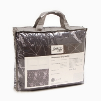 Покрывало LoveLife 1,5 сп Gray marble, 150*210&plusmn;5см, микрофайбер, 100% п/э