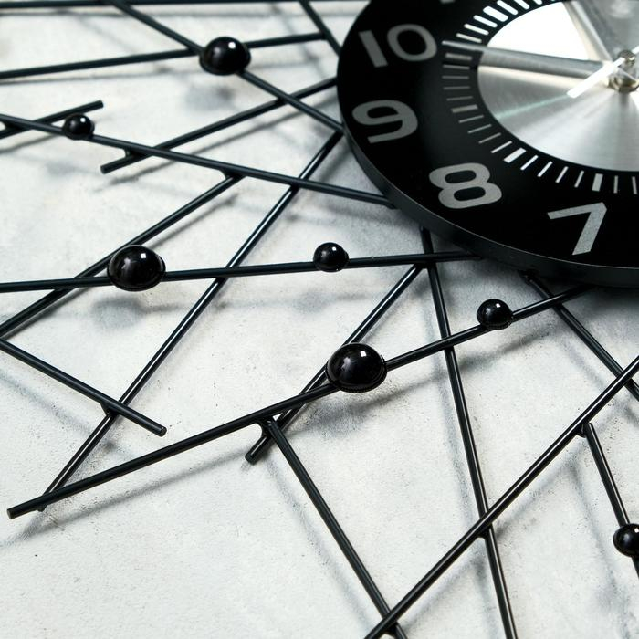 Часы настенные, интерьерные, большие Часы настенные, интерьерные, большие "Тези", бесшумные, d-60 см, циферблат d-22 см