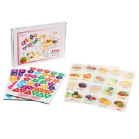 Магнитный набор &laquo;Буквы прилипалы. Фрукты&raquo;