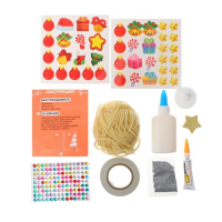 Набор для творчества &laquo;Новогодняя ёлочка из ниток&raquo;, светится в темноте