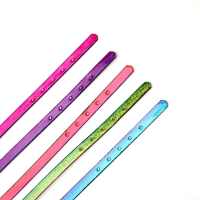 Ошейник лаковый "Радуга", 30 х 1 см, микс Ошейник лаковый "Радуга", 30 х 1 см, микс