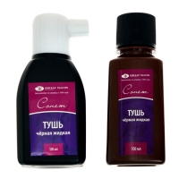 Тушь для письма и рисования "Сонет", 100 мл, чёрная, DK14101 Тушь для письма и рисования "Сонет", 100 мл, чёрная, DK14101