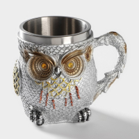 Кружка &laquo;Сова&raquo;, 400 мл, 14,5&times;10&times;11,5 см