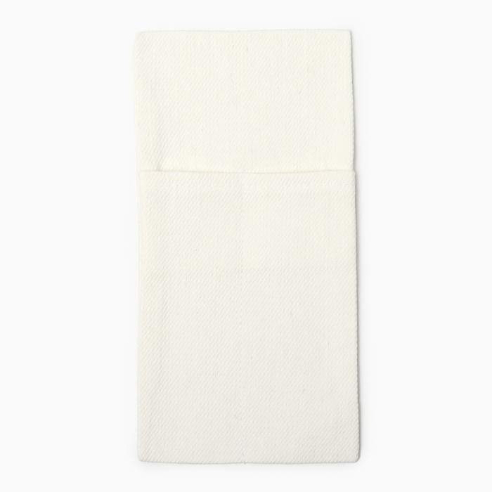 Набор конвертов для приборов Home collection-4 шт, 22х10см, белый,100%лён Набор конвертов для приборов Home collection-4 шт, 22х10см, белый,100%лён