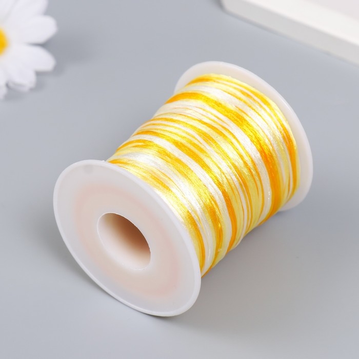 Шнур для творчества Шнур для творчества "Лимонный щербет" намотка 90±2 м толщина 1 мм 7х5,6х5,6 см
