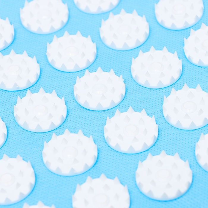 Аппликатор Кузнецова комплект на мягкой подложке, 144 колючки, спантекс, бордовый, 260х560 мм + валик 140*230 Аппликатор Кузнецова комплект на мягкой подложке, 144 колючки, спантекс, бордовый, 260х560 мм + валик 140*230