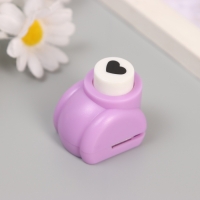 Дырокол фигурный "Сердечко" d=1 см 3х2,5х3 см МИКС Дырокол фигурный "Сердечко" d=1 см 3х2,5х3 см МИКС