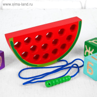 Игрушка развивающая "Арбуз" 3&times;18&times;18 см