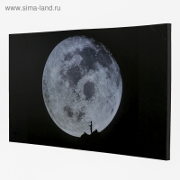 Картина на холсте "Луна" 60х100 см